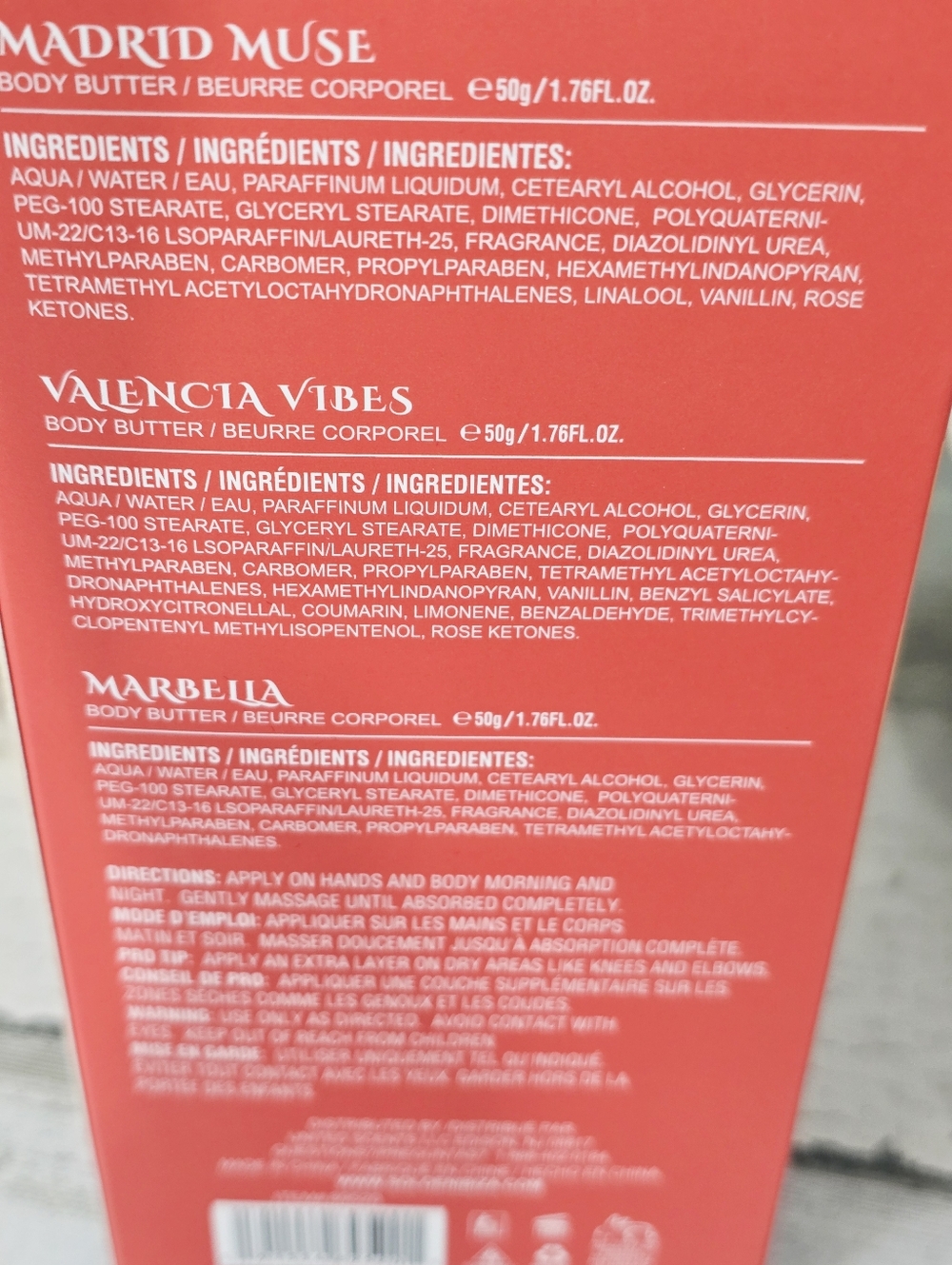 SOLO EN IBIZA - 3pcs Body Butter/1.76oz-Madrid Muse / Valencia Vibes / Marbella - Picture 3 of 3